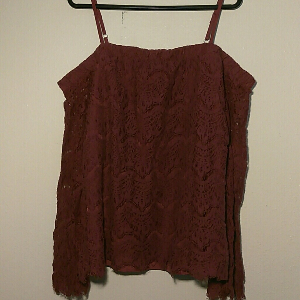Long sleeve off shoulder blouse